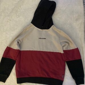 Volcom youth color block sweatshirt.